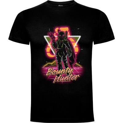 Camiseta Retro Bounty Hunter - Camisetas Cine