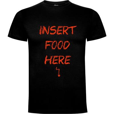 Camiseta Insert food - Camisetas Con Mensaje