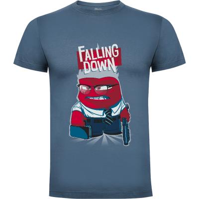 Camiseta Falling Down - Camisetas Graciosas