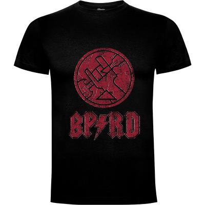 Camiseta BPRD Rock Band (Red Stone) - Camisetas Rockeras