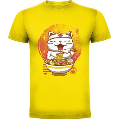Camiseta Neko Ramen - Camisetas Cute