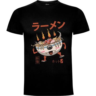Camiseta Yokai Ramen - Camisetas Kawaii