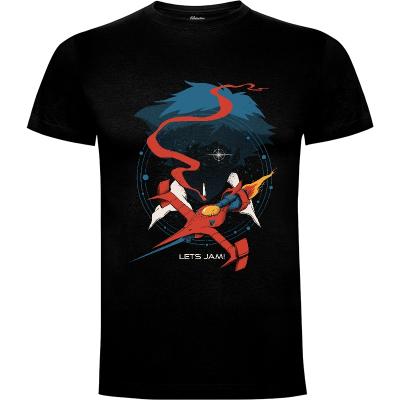 Camiseta Retro Space Cowboy - Camisetas Vincent Trinidad