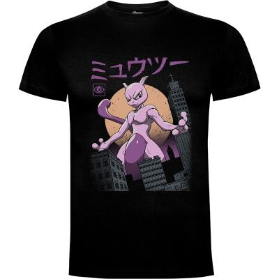 Camiseta Psychic Kaiju - Camisetas Otaku