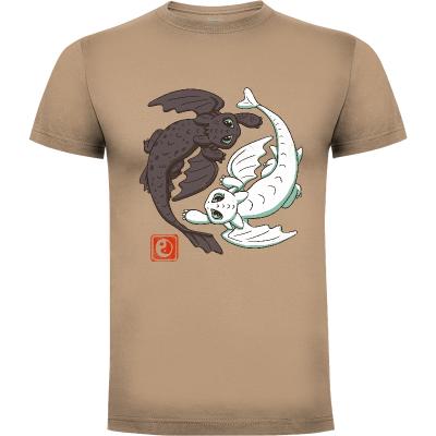 Camiseta Yin Yang Dragons - Camisetas Vincent Trinidad