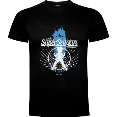 Camiseta SSBlue Training Wear - Camisetas goku