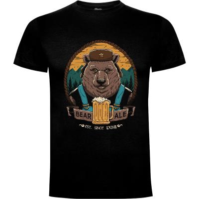 Camiseta Beer & Bear - Camisetas Originales