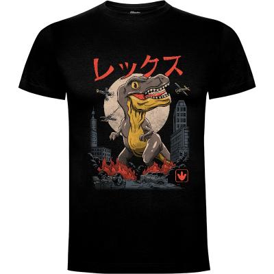Camiseta Kaiju T-Rex - Camisetas Vincent Trinidad