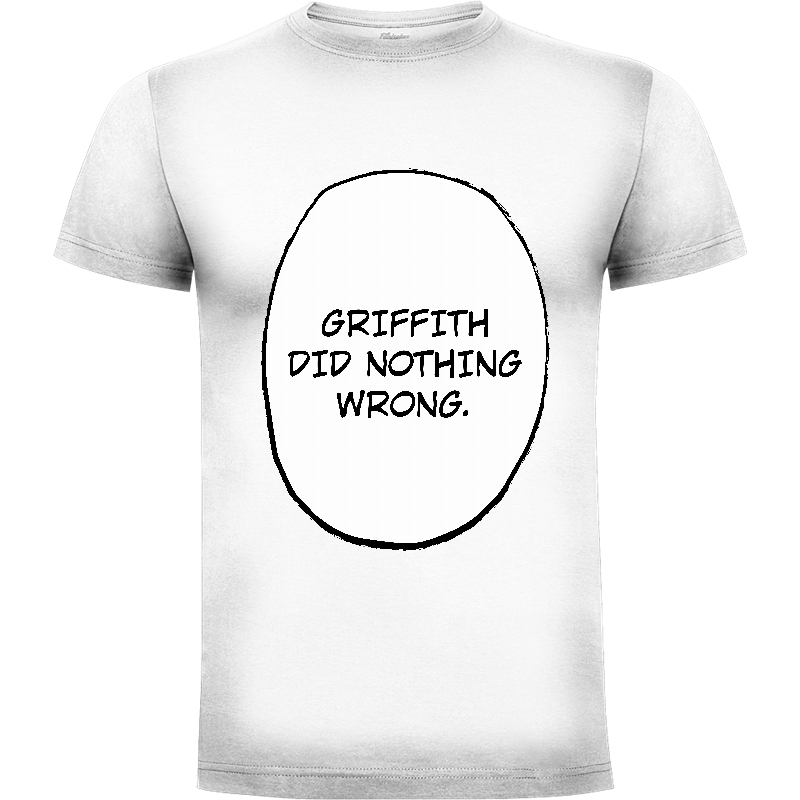 Camiseta Griffith did nothing wrong