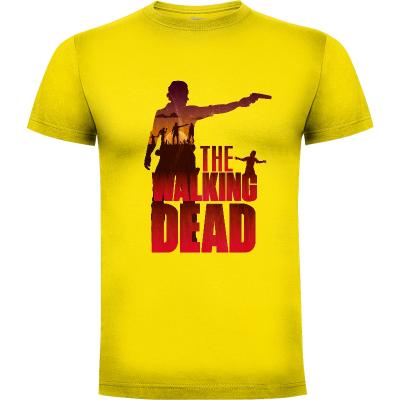 Camiseta The Walking Dead Siluetas - Camisetas Srbabu