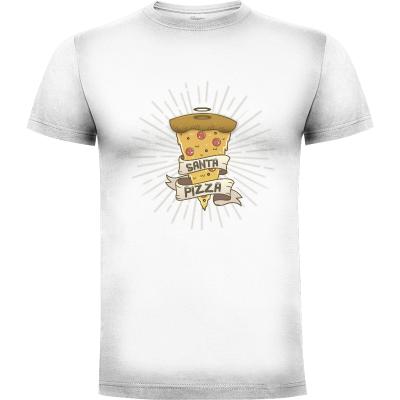 Camiseta santa pizza - Camisetas Divertidas