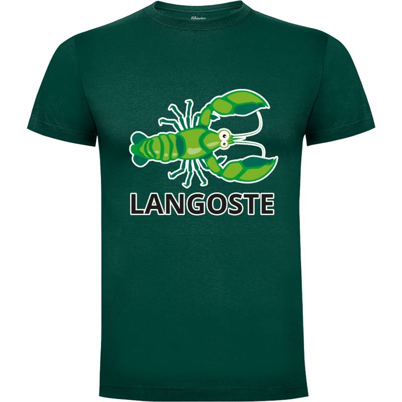 Camiseta Parodia Langoste ( Lacoste )
