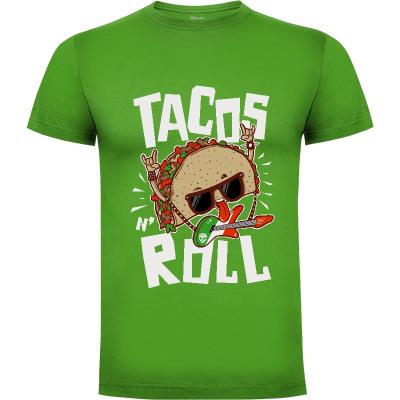 Camiseta Tacos n' Roll - Camisetas Rockeras