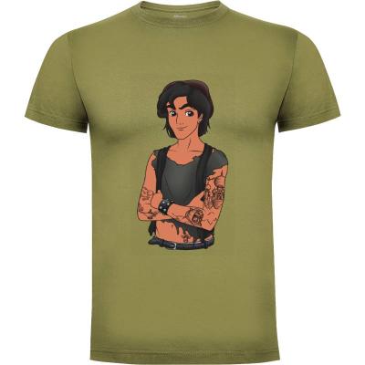 Camiseta Punk Aladdin - Camisetas Dibujos Animados