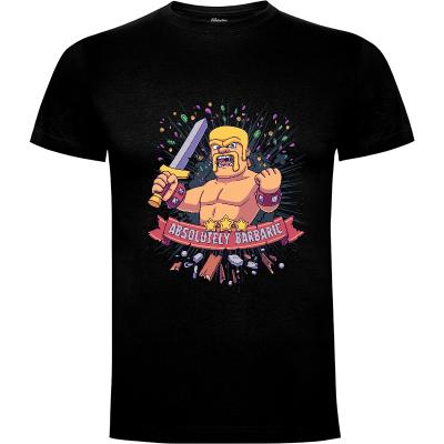 Camiseta Absolutely Barbaric - Camisetas Geekydog