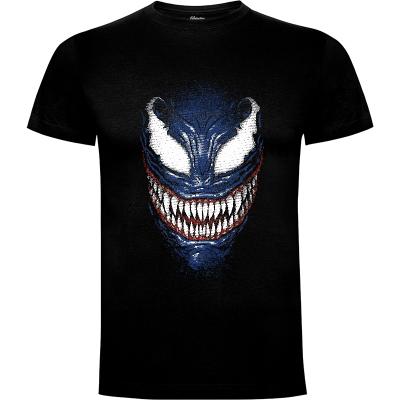 Camiseta Symbiote Face - Camisetas Andriu