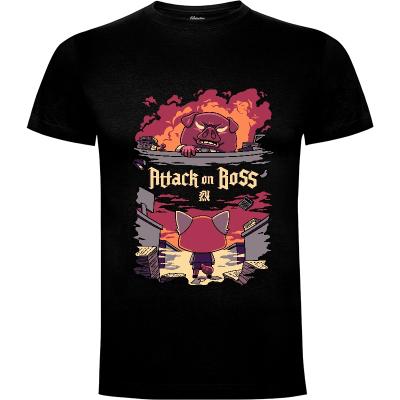 Camiseta Attack on Boss - Camisetas Geekydog