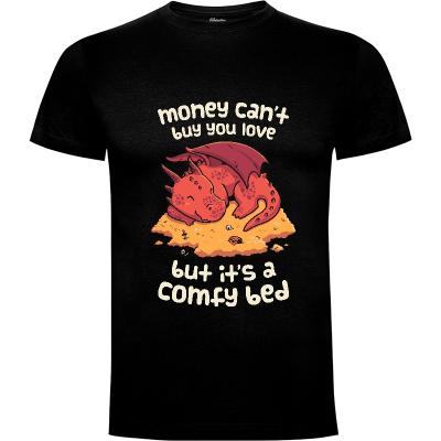 Camiseta Comfy Bed - Camisetas Geekydog