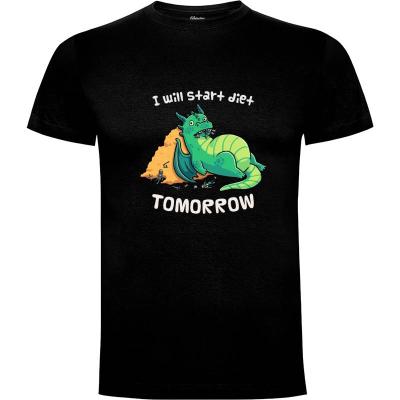 Camiseta Tomorrow is a New Day - Camisetas Graciosas