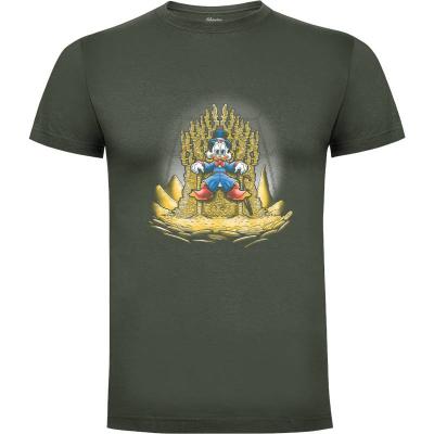 Camiseta Gold throne - Camisetas Trheewood - Cromanart