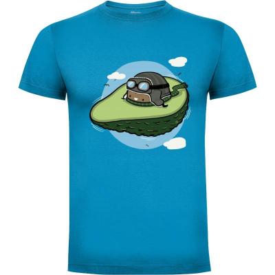 Camiseta Flying Avocado - Camisetas Kawaii