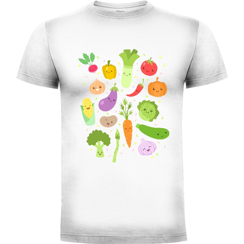Camiseta Happy Veggies