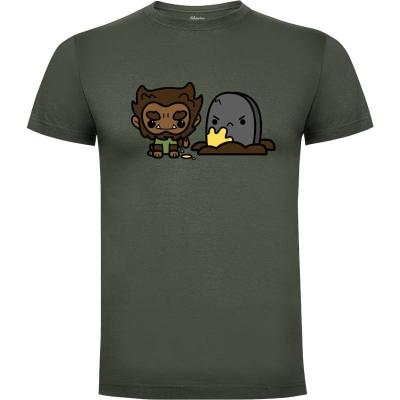Camiseta Werewolf kawaii - Camisetas Evasinmas