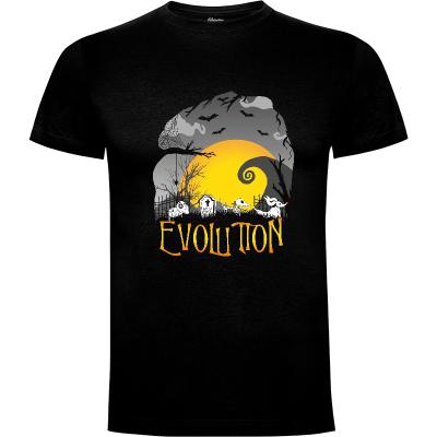 Camiseta Evolution Dog Tim Buton - Camisetas Srbabu