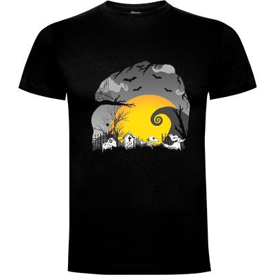 Camiseta Tim Burton Dog - Camisetas Halloween