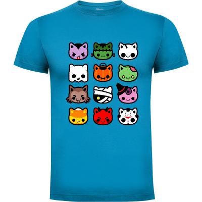 Camiseta Hallowkitties - Camisetas gato