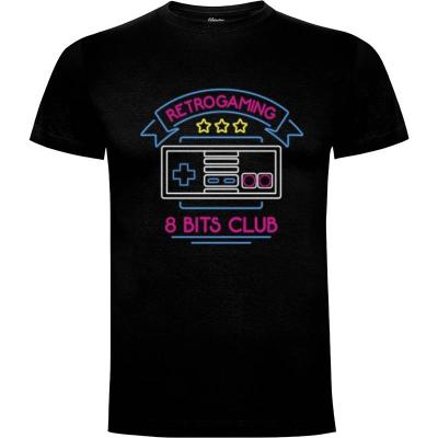Camiseta Retrogaming 8 bits - Camisetas Andriu