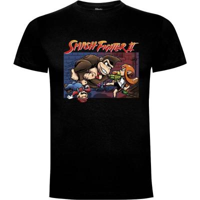 Camiseta Smash Figther II - Camisetas Chulas