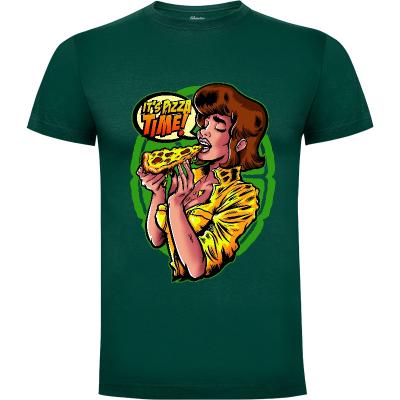 Camiseta Pizza Time - Camisetas Dibujos Animados