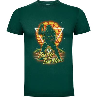Camiseta Retro Party Turtle - Camisetas Olipop
