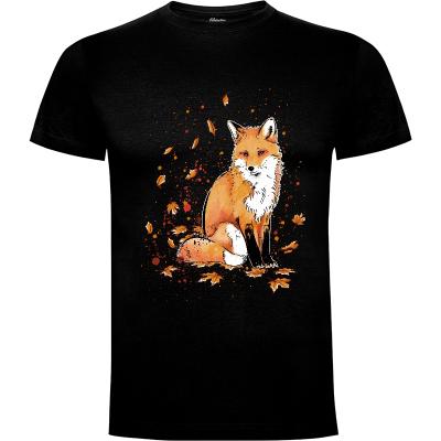 Camiseta Fox in the Night - Camisetas Originales
