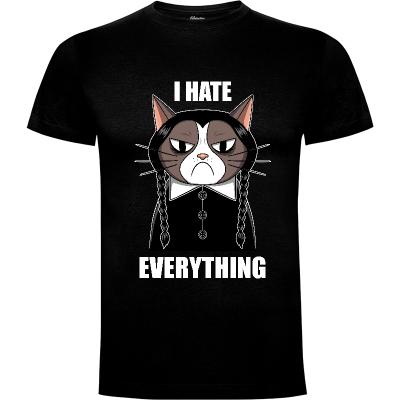 Camiseta Grumpy Addams - Camisetas Con Mensaje