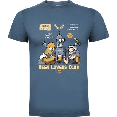 Camiseta Beer lovers club - Camisetas Le Duc