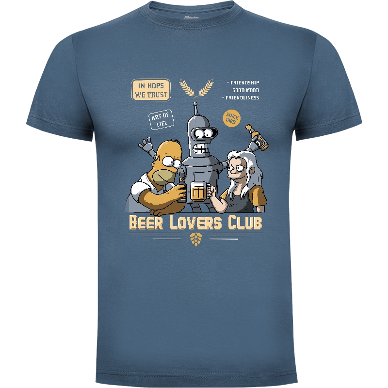 Camiseta Beer lovers club