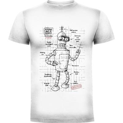 Camiseta Bending unit 22 - Camisetas Frikis