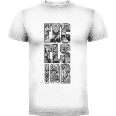 Camiseta Excelsior - Camisetas Comics