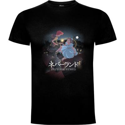 Camiseta To Neverland - Camisetas Saqman