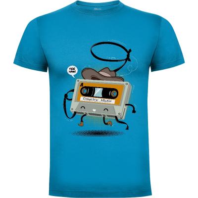 Camiseta Country Music Tape - Camisetas Kawaii
